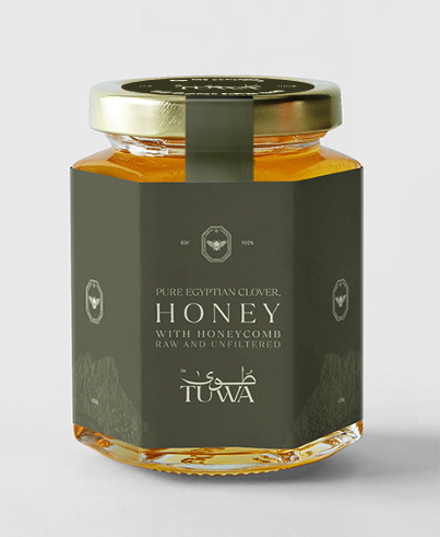 Pure Honey with Natural Comb 450g