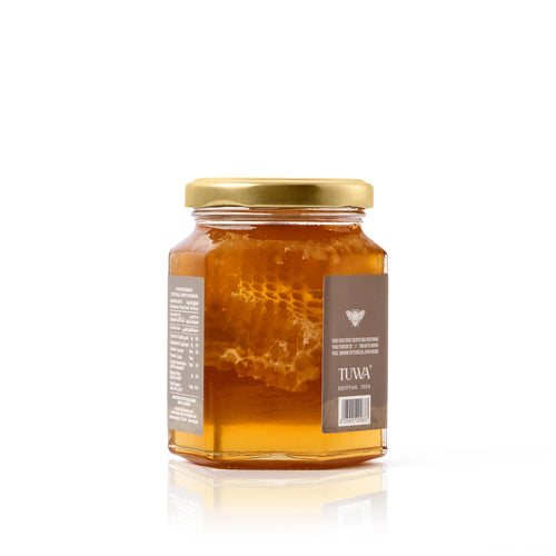 Clover Honey with Natural Honeycomb — 500g